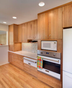 Remodeled kitchen